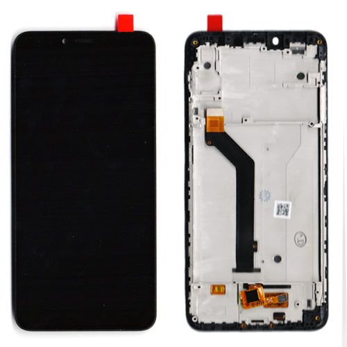 Οθονη Για Xiaomi Redmi S2 Με Τζαμι Μαυρο και Frame Grade A