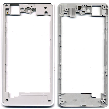 Πισω Frame Περιμετρικο Για Sony Xperia Z1 Compact D5503 Ασπρο OR