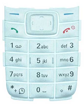 Πληκτρολογιο Για Nokia 1110-1112 OR Ασημι