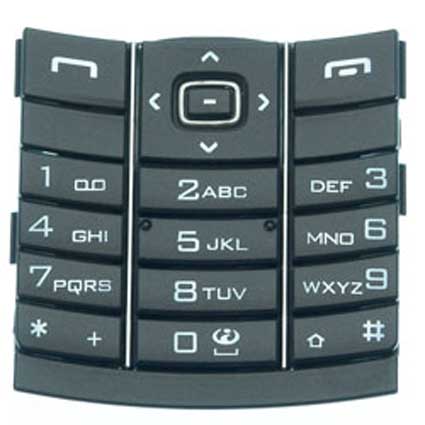 Πληκτρολογιο Για Nokia 8800 Sirocco Μαυρο OR (9798492)