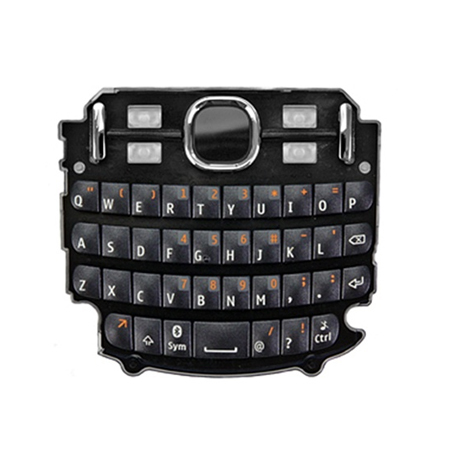 Πληκτρολογιο Για Nokia Asha 200-201 OR Μαυρο (9792V18)