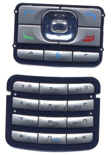 Πληκτρολογιο Για Nokia N71Γκρι (Set)