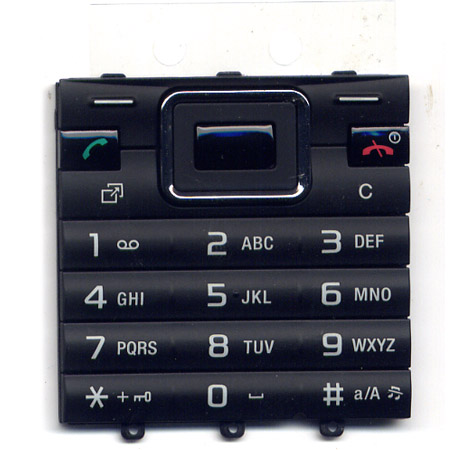Πληκτρολογιο Για SonyEricsson ELM-J10 OR Μαυρο (1228-5530)