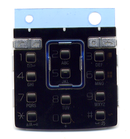 Πληκτρολογιο Για SonyEricsson K850 Μαυρο Με Μπλε Sensor