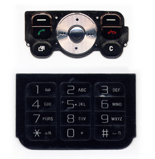 Πληκτρολογιο Για SonyEricsson W910 Μαυρο Set 2 Τεμ