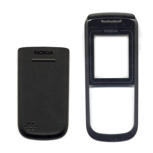 Προσοψη Για Nokia 1680 Classic Μαυρη Εμπρος Με Τζαμι-Καλυμμα Μπαταριας OR