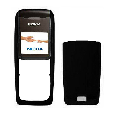 Προσοψη Για Nokia 2310 Μαυρη Εμπρος Με Τζαμι-Καλυμμα Μπαταριας OEM