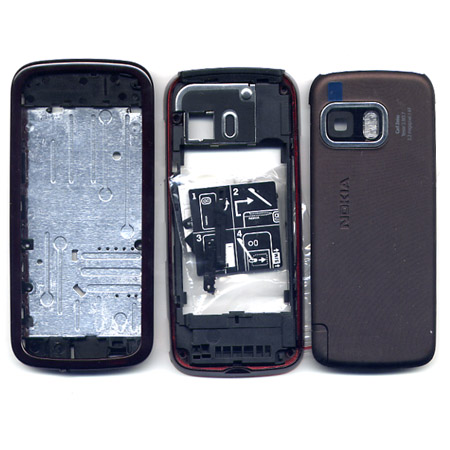 Προσοψη Για Nokia 5800 Κοκκινη OEM Full Χωρις Τζαμι