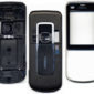 Προσοψη Για Nokia 6220 Classic Μαυρη Full OEM Με Ασημι Μεσαιο