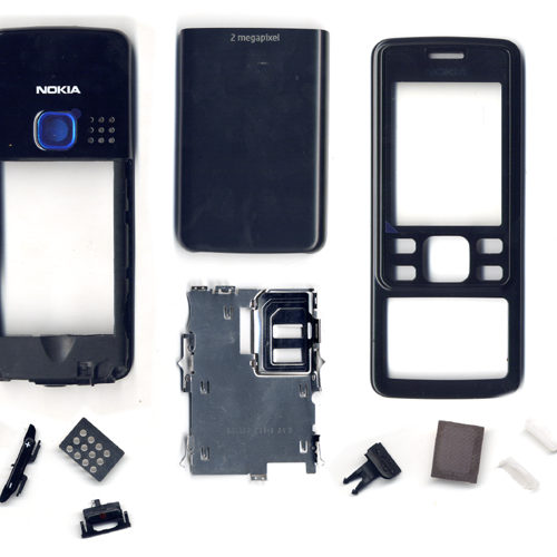 Προσοψη Για Nokia 6300 Μαυρη Full Με Μαυρο Τζαμι