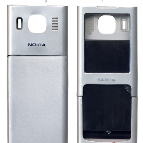 Προσοψη Για Nokia 6500 Classic Ασημι Full Με Πλαστικα Κουμπακια OEM