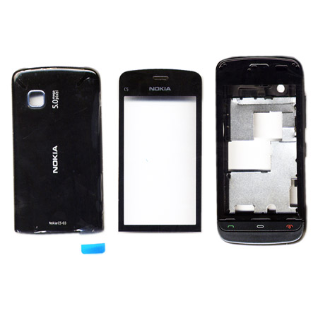 Προσοψη Για Nokia C5-03 Full Γκρι OEM Χωρις Πληκτρολογιο ΟΕΜ