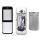 Προσοψη Για Nokia C5/C5-00 Ασπρη Full Με Ασημι Καλυμμα Μπαταριας-Πλαστικα Κουμπακια-Τζαμι OEM