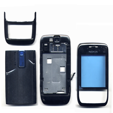 Προσοψη Για Nokia E66 Μαυρη Full OEM Με Τζαμι