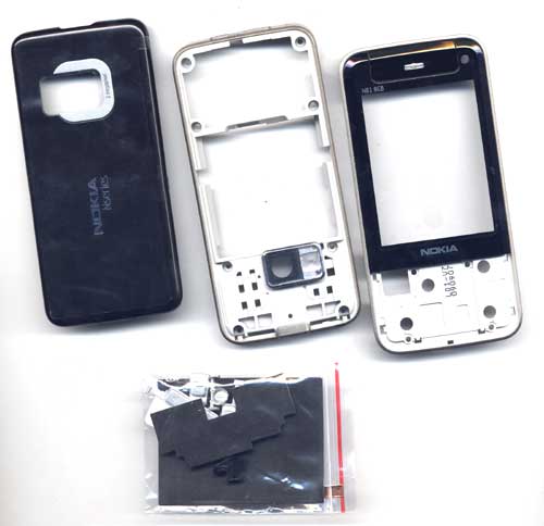 Προσοψη Για Nokia N81 Μαυρο Τζαμακι-Ασημι Μεσαιο