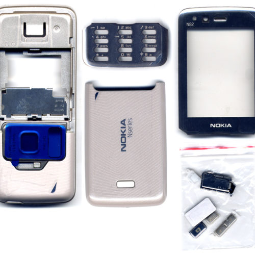 Προσοψη Για Nokia N82 Μαυρη Full OEM Με Τζαμακι
