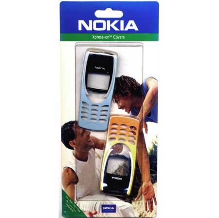 Προσοψη Για Nokia SKR64 Σετ 2 Μπλε/Πορτοκαλι Εμπρος Μονο Για Nokia 8210