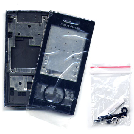 Προσοψη Για SonyEricsson G705 Μαυρη Full OEM Με Πλαστικα Κουμπακια-Χωρις Αρθρωση