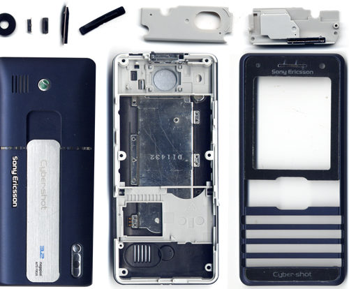 Προσοψη Για SonyEricsson K770 Full Μωβ Με Πλαστικα Κουμπια OEM