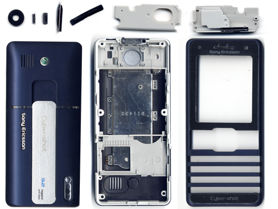 Προσοψη Για SonyEricsson K770 Full Μωβ Με Πλαστικα Κουμπια OEM