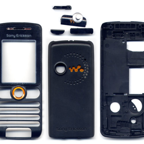 Προσοψη Για SonyEricsson W200 Μαυρη Full OEM