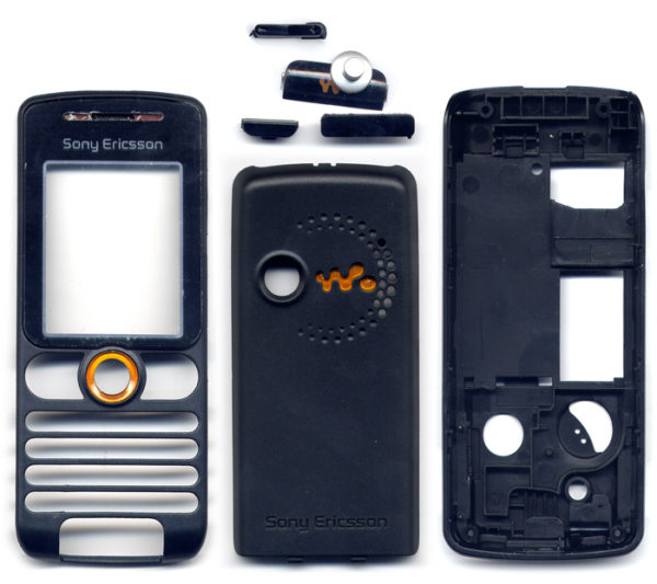 Προσοψη Για SonyEricsson W200 Μαυρη Full OEM