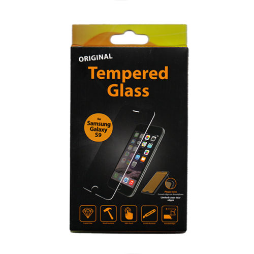 Προστατευτικο Τζάμι Οθονης TT Edge to Edge Μαυρο Για Samsung S9+