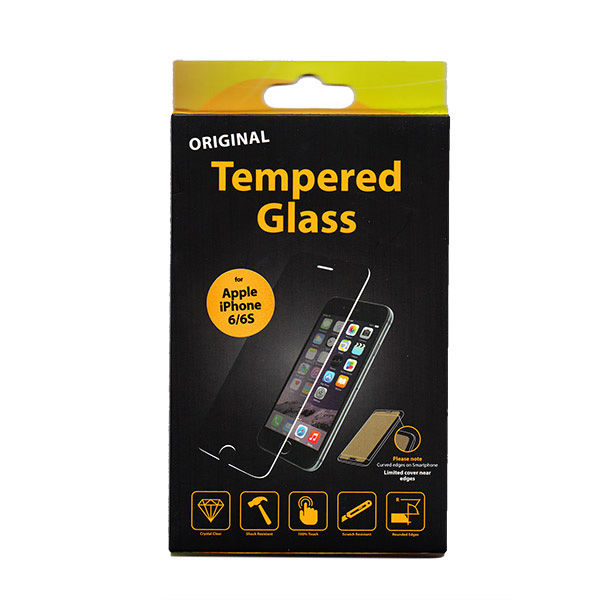 Προστατευτικο Τζάμι Οθονης TT Edge to Edge Μαυρο Για iPhone 6+ / 6s+