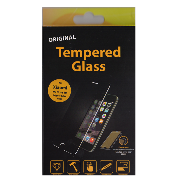 Προστατευτικο Τζαμι Οθονης TT Edge to Edge Μαυρο Xiaomi Mi Note 10