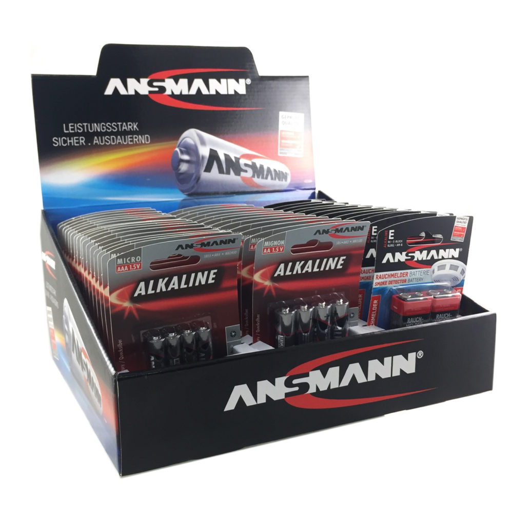 Σταντ Μπαταριων Ansmann AAA - AA - 9V