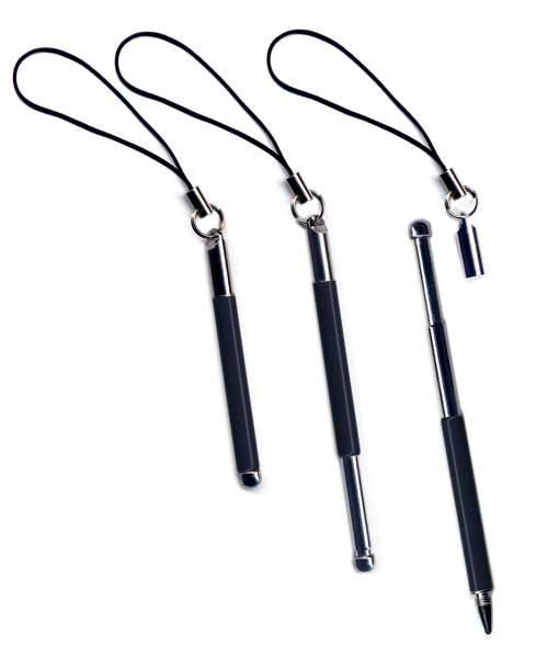 Στυλο Οθονης Universal Με Strap Μαυρο