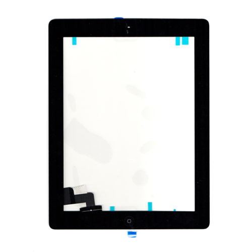 Τζαμι Για Apple iPad 2 Μαυρο Με Home Button Grade A
