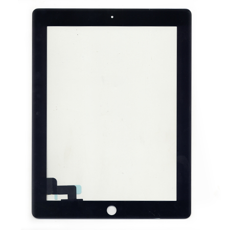 Τζαμι Για Apple iPad 2 Μαυρο Με Home Button Grade B