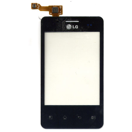Τζαμι Για LG E405 Optimus L3 Dual Μαυρο OR