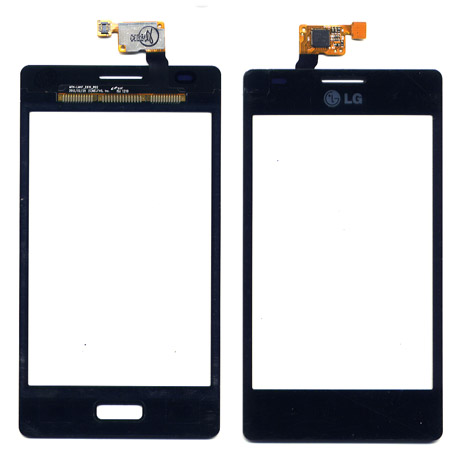 Τζαμι Για LG E610 Optimus L5 Μαυρο OR