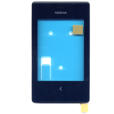 Τζαμι Για Nokia Asha 503 OR Μαυρο Με Προσοψη Μαυρη