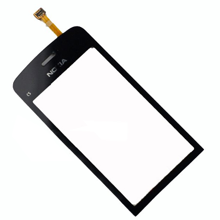 Τζαμι Για Nokia C5-03 Μαυρο OR