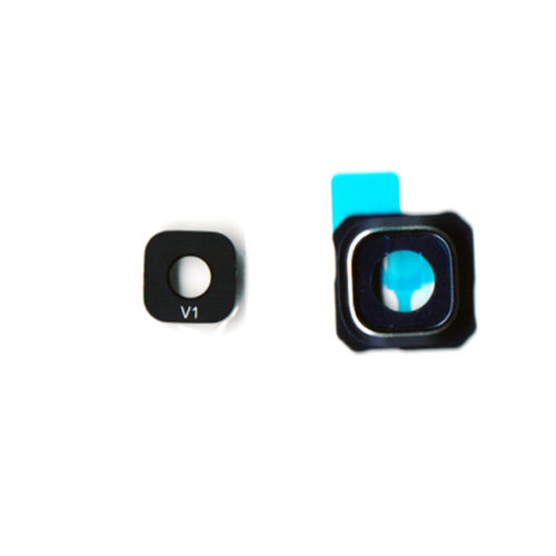 Τζαμι Καμερας Για Samsung G928 Galaxy S6 Edge+ Μαυρο/Μπλε Με Frame