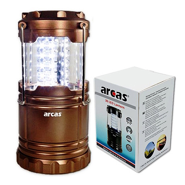 Φαναρι Camping  Arcass 30 Led Μπρονζε