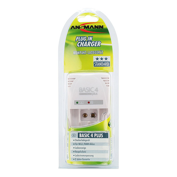 Φορτιστης Ansmann Basic 4 Plus Για Μπαταριες AA/AAA/9V