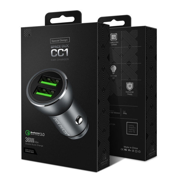 Φορτιστης Αυτοκινητου Quick Charge Dux Ducis CC1 Dual 3A