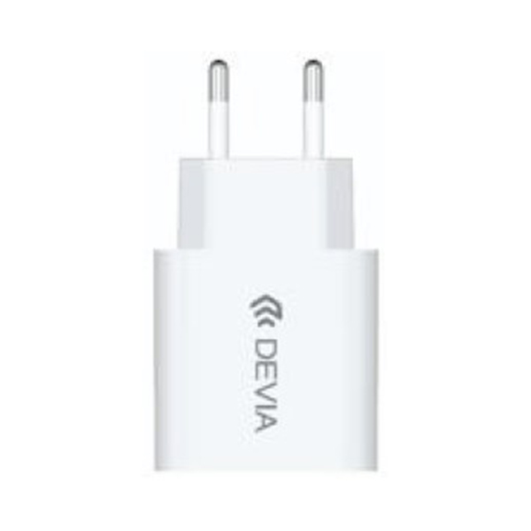 Φορτιστης Σπιτιου Devia Smart Series 2.1A Ασπρος