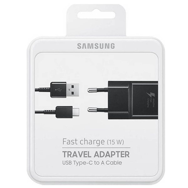 Φορτιστης Ταξιδιου Samsung EP-TA20EBECGWW Μαυρος Type C OR