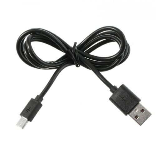 iS USB TO  MICRO USB DATA CABLE long connector black