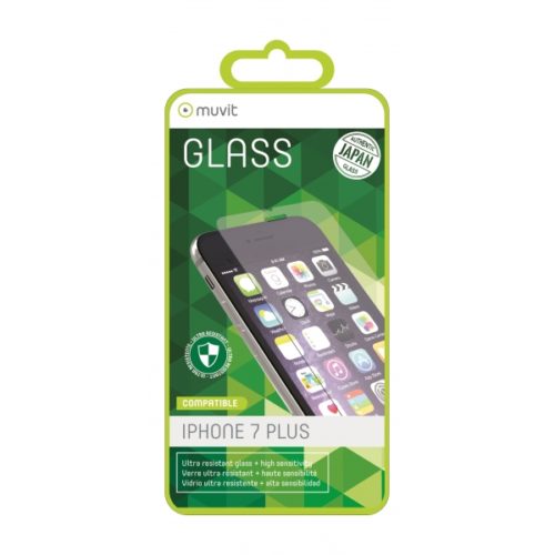 MUVIT JAPAN TEMPERED  GLASS IPHONE 7 PLUS / 8 PLUS