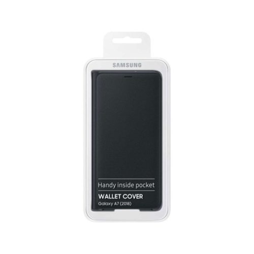 ORIGINAL BOOK FLIP WALLET SAMSUNG A7 2018 black