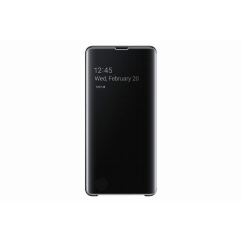 ORIGINAL SAMSUNG BOOK CLEAR VIEW S10 PLUS black