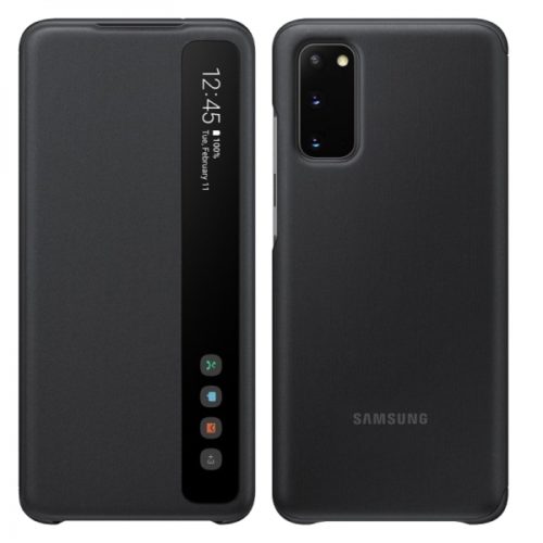 ORIGINAL SAMSUNG BOOK CLEAR VIEW S20 black