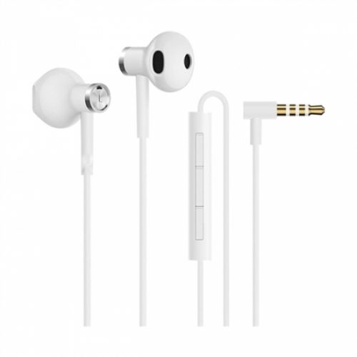 ORIGINAL XIAOMI HANDSFREE MI DUAL DRIVER IN EAR white