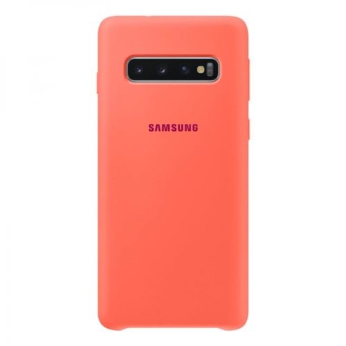 ORIGINAL SAMSUNG SILICONE COVER S10 berry pink backcover